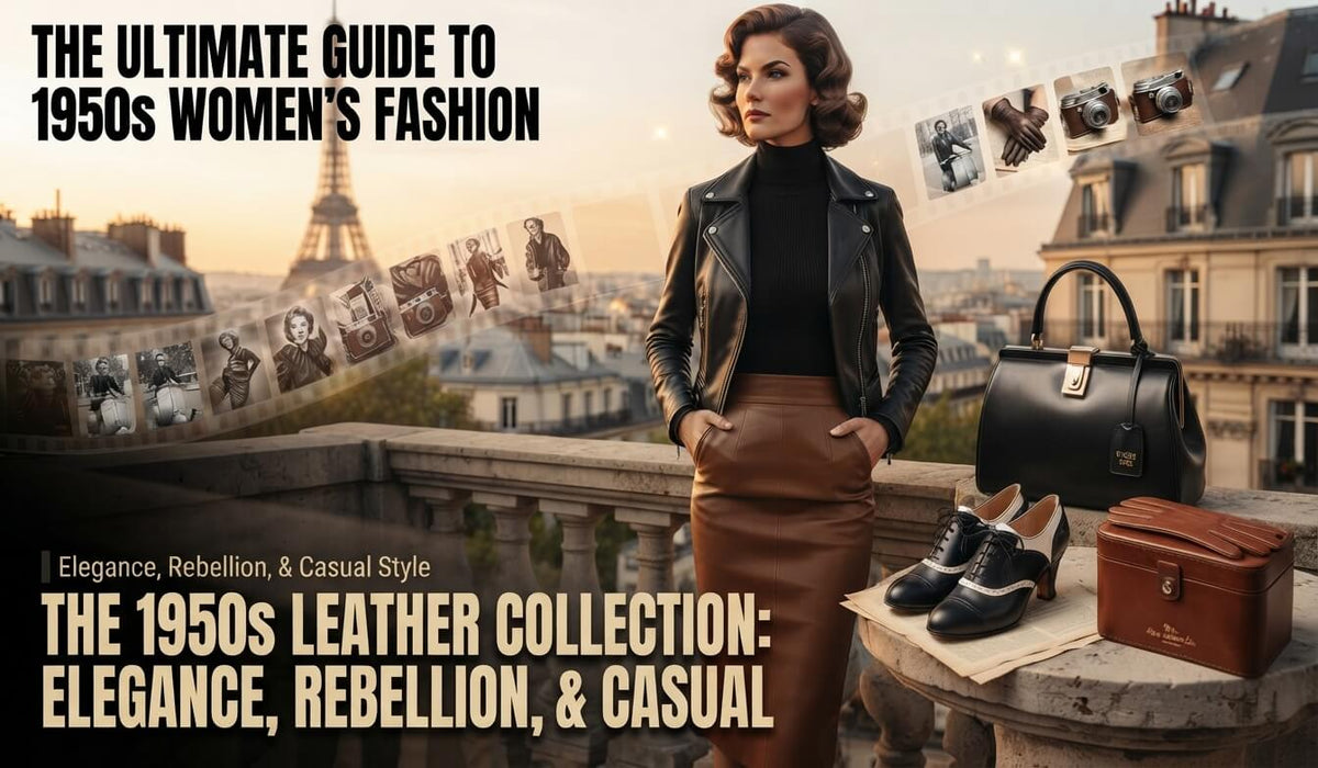 The Ultimate Guide to 1950s Women's Fashion: Elegance, Rebellion, and the Birth of Casual Style