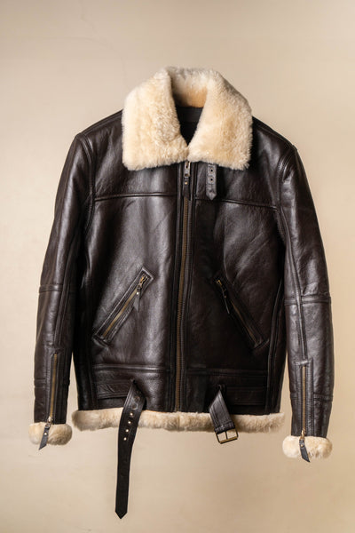 Shearling Leather Aviator Jacket: Ultimate Guide to Style, Warmth & Quality