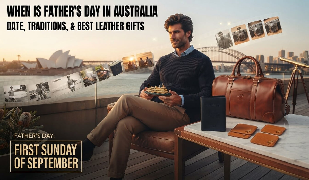 When is Father's Day in Australia: Date, Traditions, and Best Leather Gifts for the Day