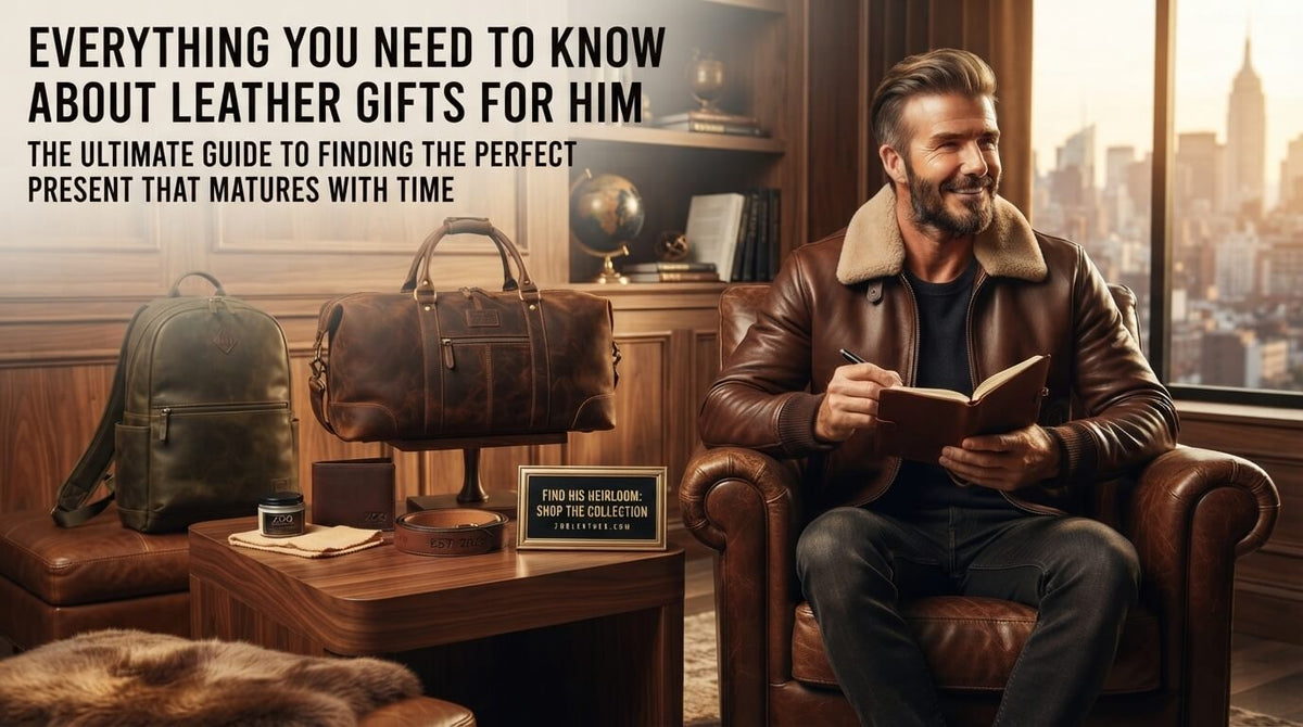 Everything You Need to Know About Leather Gifts for Him