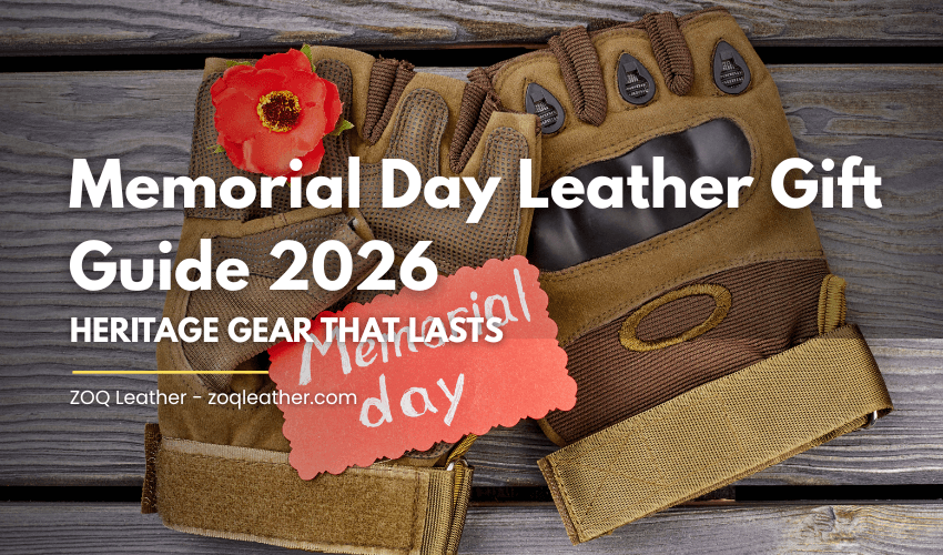 Memorial Day Leather Gift Guide 2026: Heritage Gear That Lasts