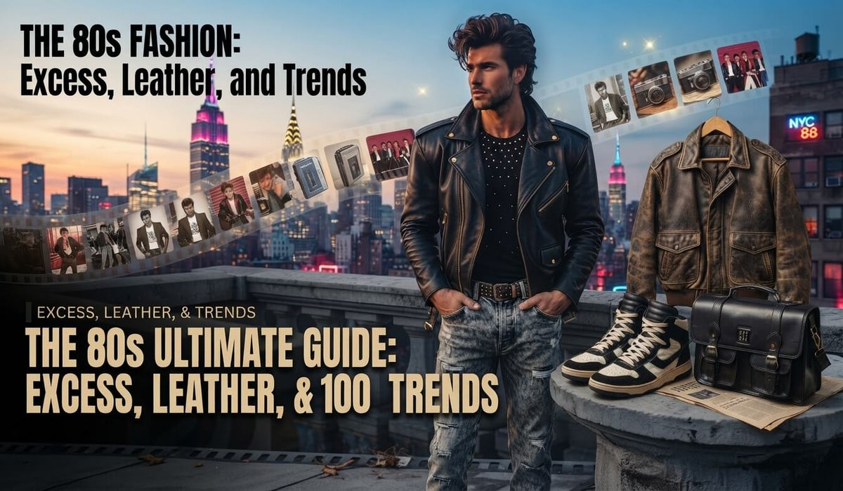 The 80s Fashion: Excess, Leather, and Trends Ultimate Guide