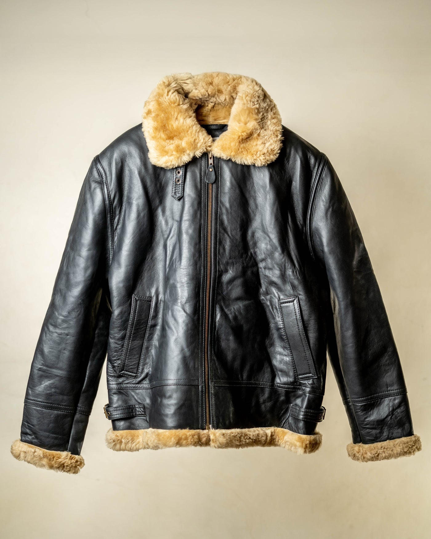 Men's Premium Shearling Leather Jacket Warm and Stylish Winter Outerwear - ZOQ Leather