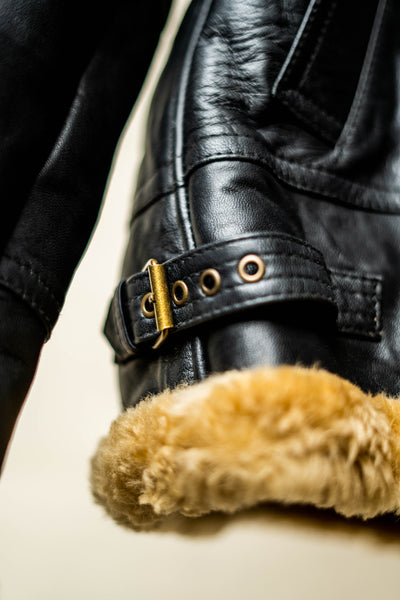 Men's Premium Shearling Leather Jacket Warm and Stylish Winter Outerwear - ZOQ Leather
