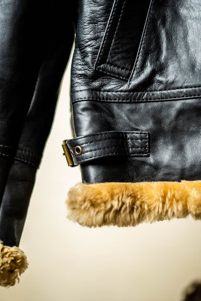 Men's Premium Shearling Leather Jacket Warm and Stylish Winter Outerwear - ZOQ Leather