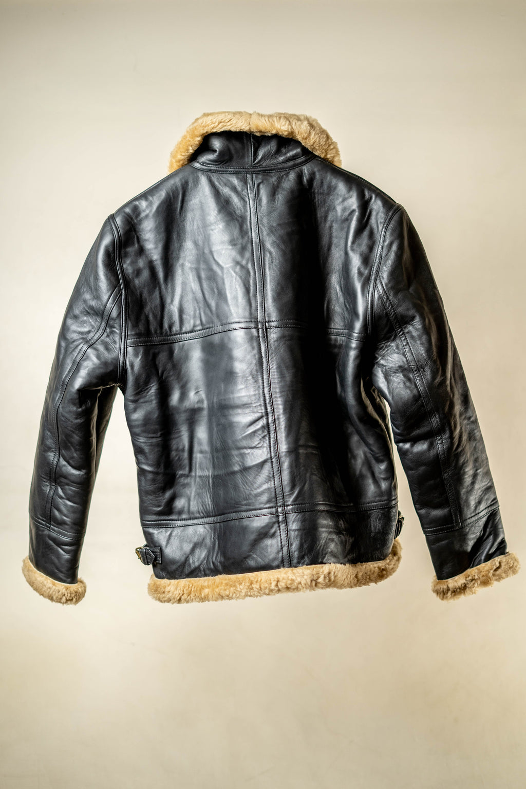 Men's Premium Shearling Leather Jacket Warm and Stylish Winter Outerwear - ZOQ Leather