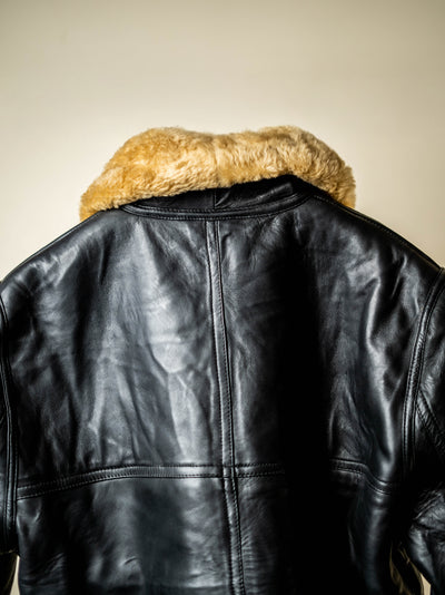 Men's Premium Shearling Leather Jacket Warm and Stylish Winter Outerwear - ZOQ Leather