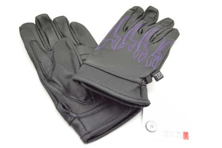 Leather Naked Motorcycle Gloves - ZOQ Leather