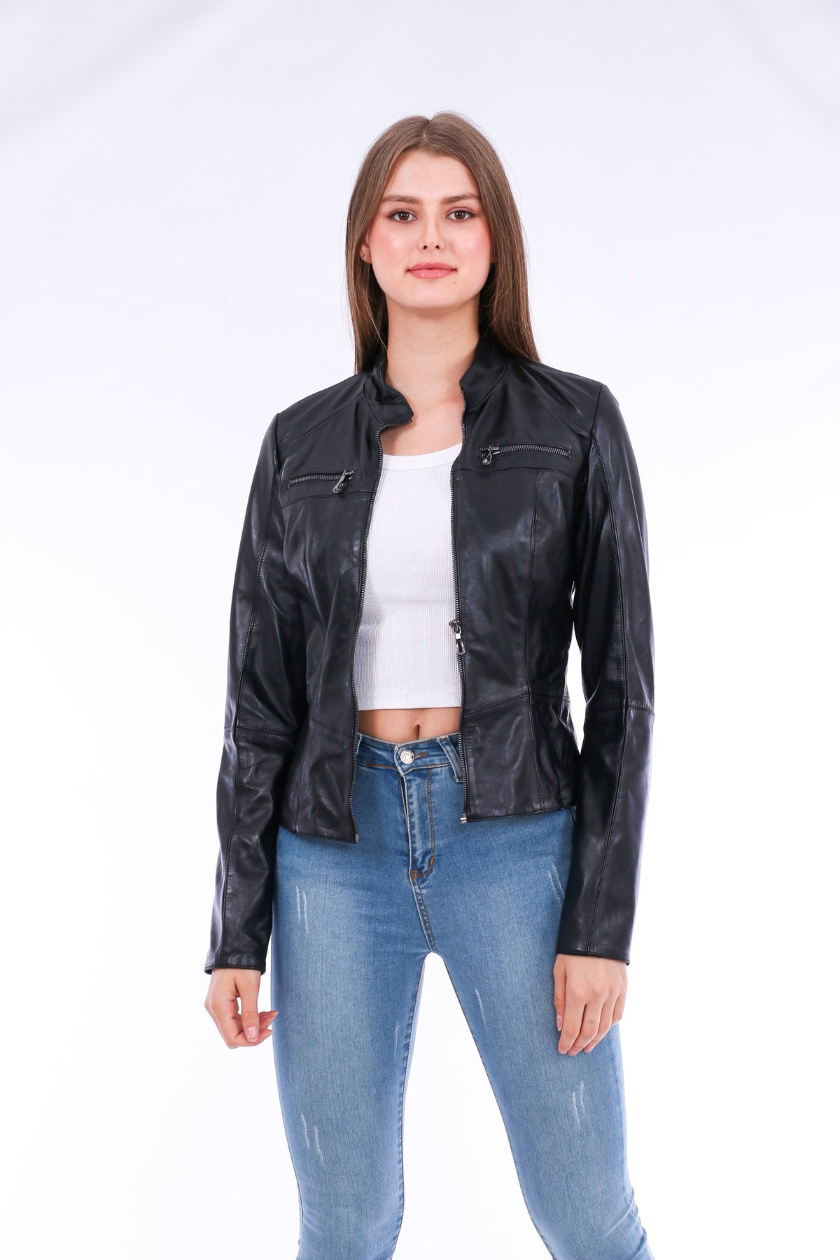 Venici Leather Biker Jacket - ZOQ Leather