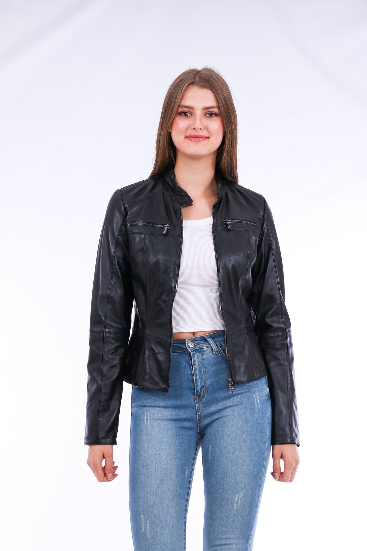 Venici Leather Biker Jacket - ZOQ Leather