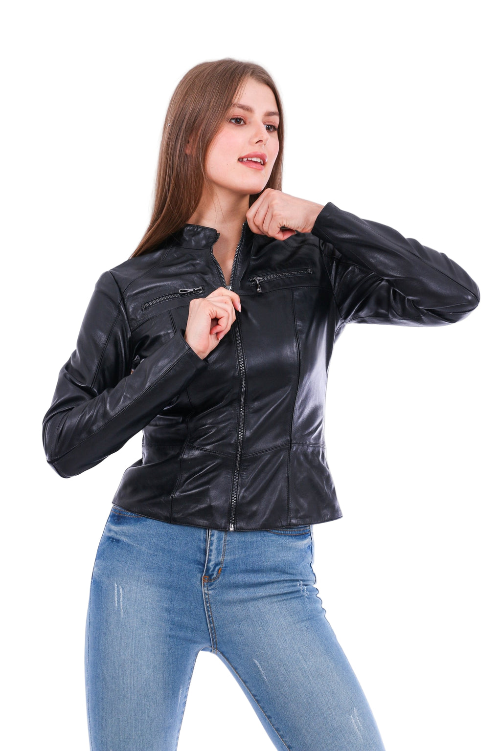 Venici Leather Biker Jacket - ZOQ Leather