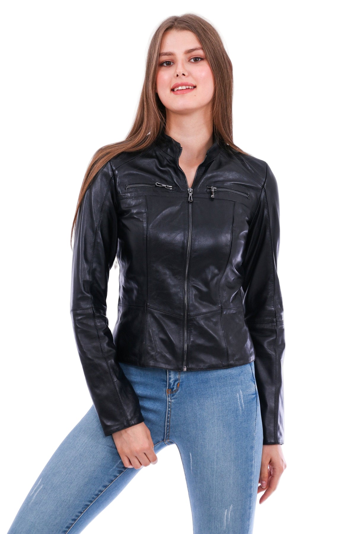 Venici Leather Biker Jacket - ZOQ Leather