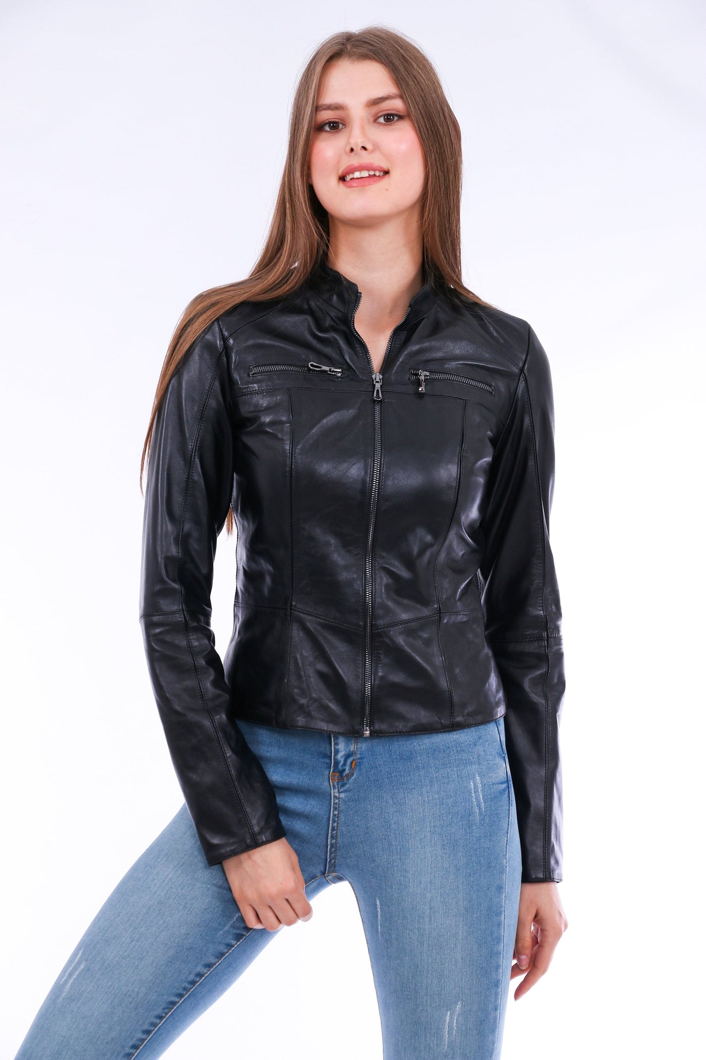Venici Leather Biker Jacket - ZOQ Leather