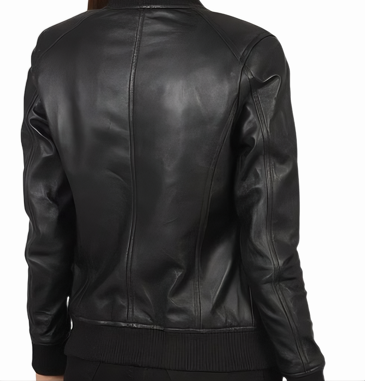 Women’s Black Sheepskin Leather Jacket | Classic Fit - ZOQ Leather