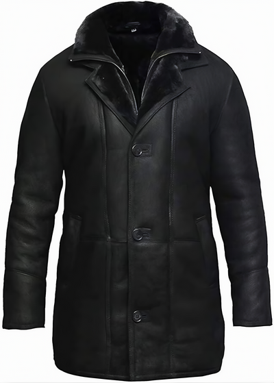 Men's Waterproof Duffle Trench Coat – Classic Hooded Raincoat for Fall & Winter, Windproof, Lightweight, with Zippered Pockets – Casual & Outdoor Wear - ZOQ Leather
