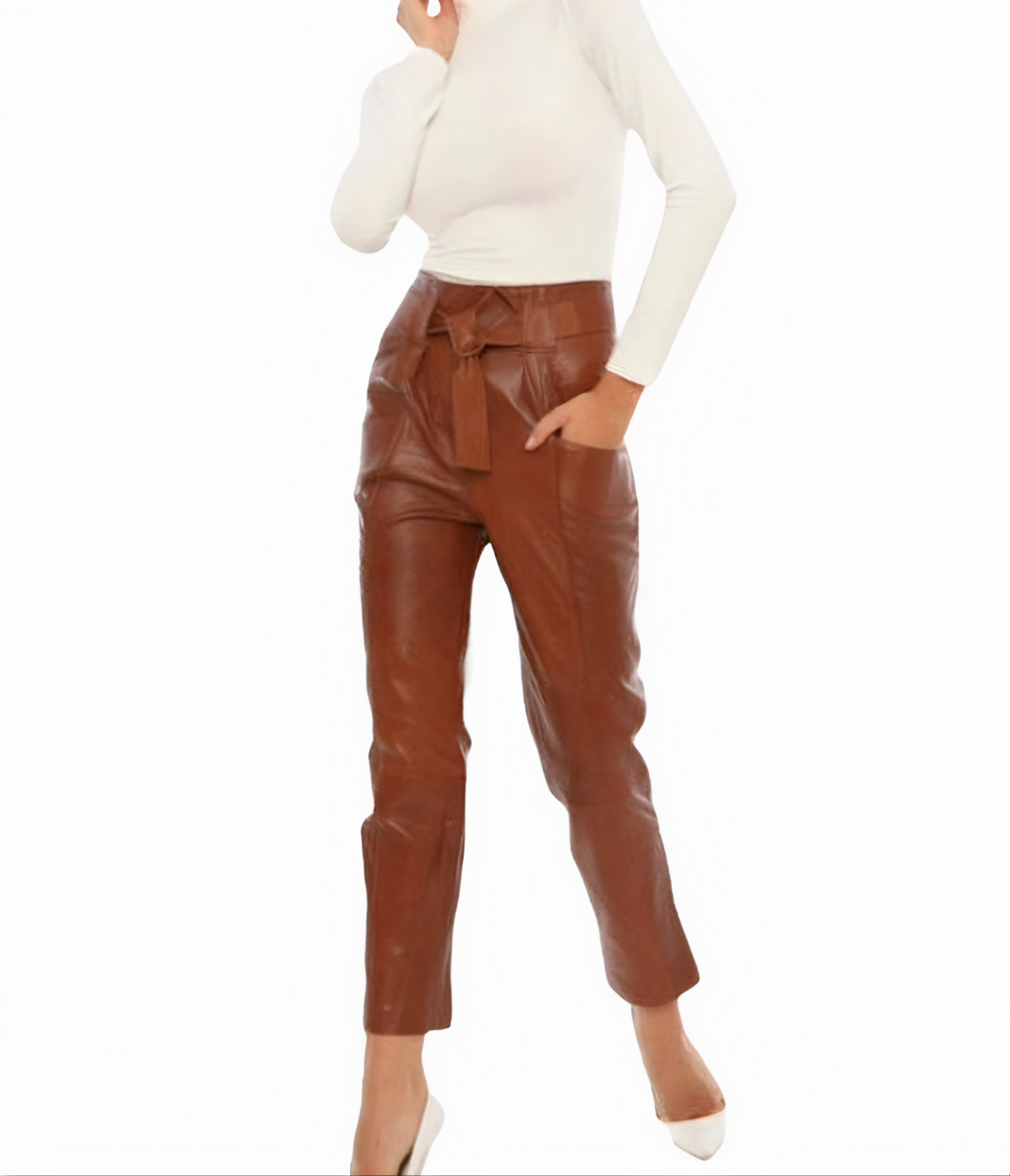 Women Leather Pants genuine leather pants women - ZOQ Leather