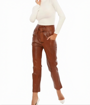 Women Leather Pants genuine leather pants women - ZOQ Leather