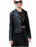 Black Leather Jacket - ZOQ Leather