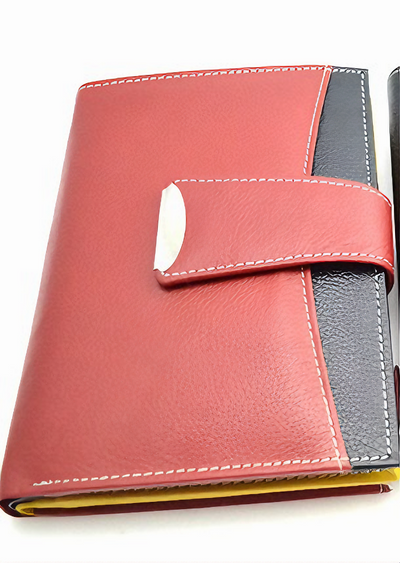 ZOQ Women’s Leather Wallet – Elegant Two-Tone Bifold | Slim & Stylish Card Holder - ZOQ Leather