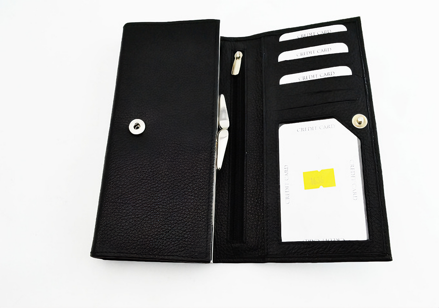 ZOQ Handmade Leather RFID Wallet for Women – Slim & Minimalist Cardholder with Zipper Pocket - ZOQ Leather