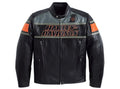Men’s Black Motorcycle Leather Jacket | Iconic Accents - ZOQ Leather