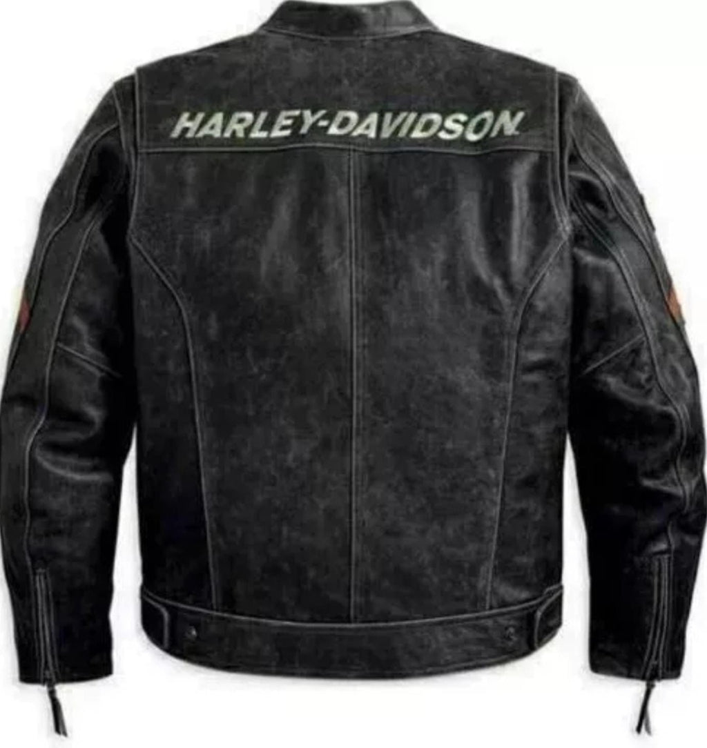 Classic Black Leather Biker Jacket – Men’s Vintage Style - ZOQ Leather
