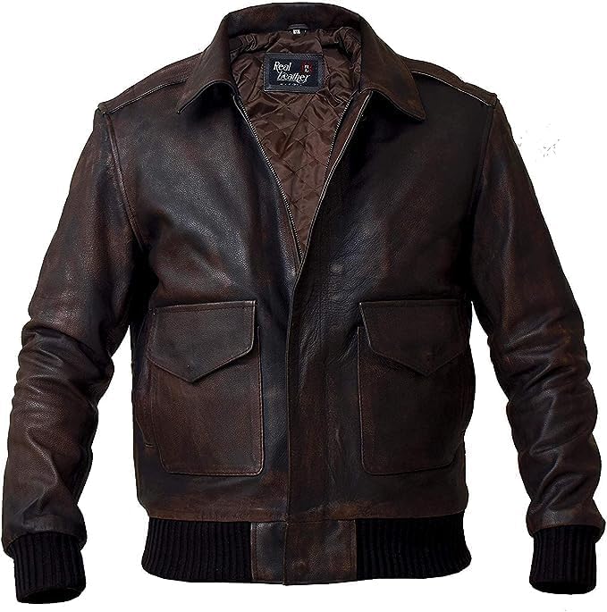 Men's Leather Jacket | Vintage Style - ZOQ Leather