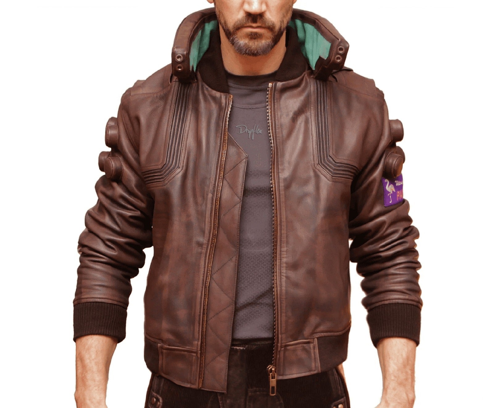 Cyberpunk Leather Jacket – Futuristic and Comfortable - ZOQ Leather