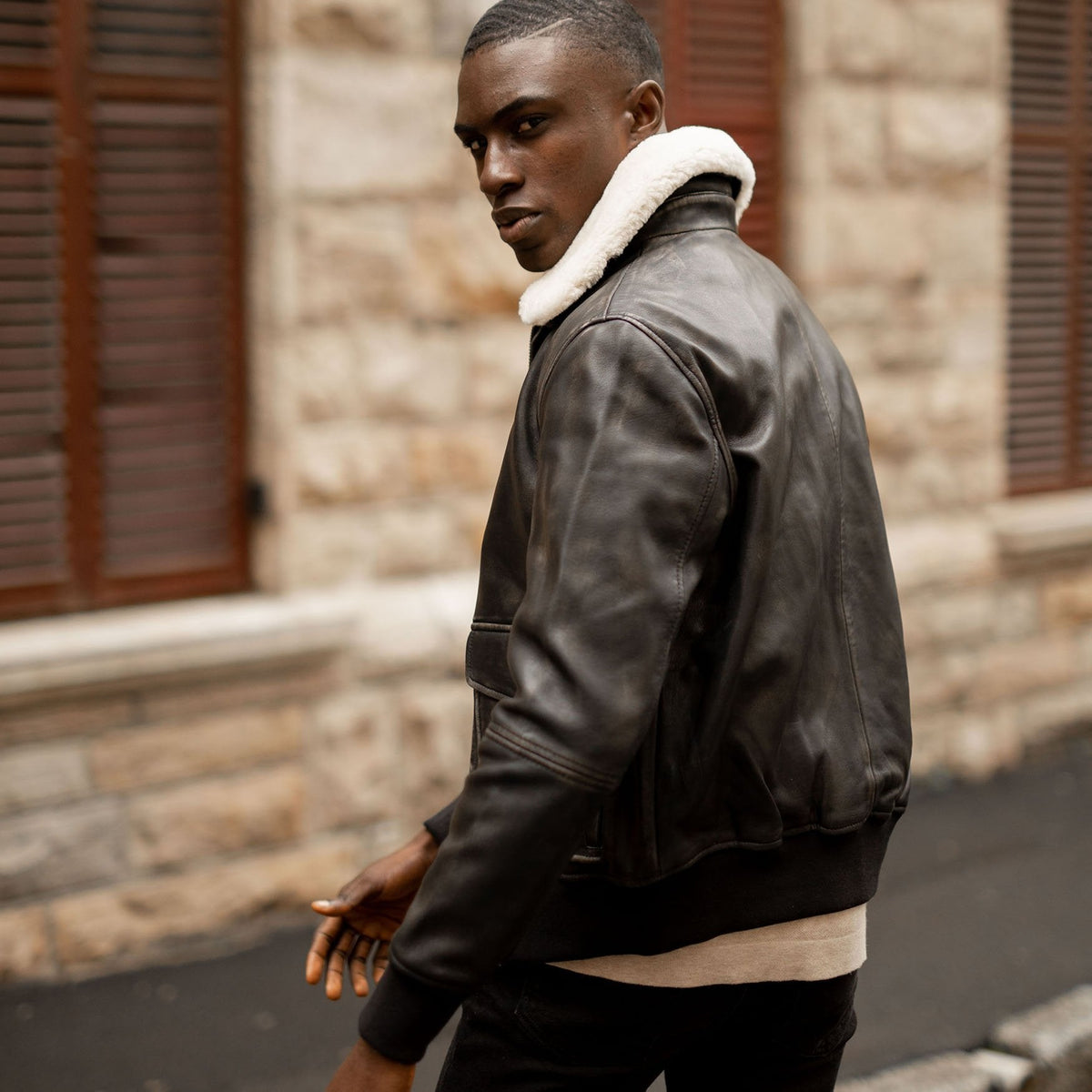 Harry Bomber Jacket - ZOQ Leather