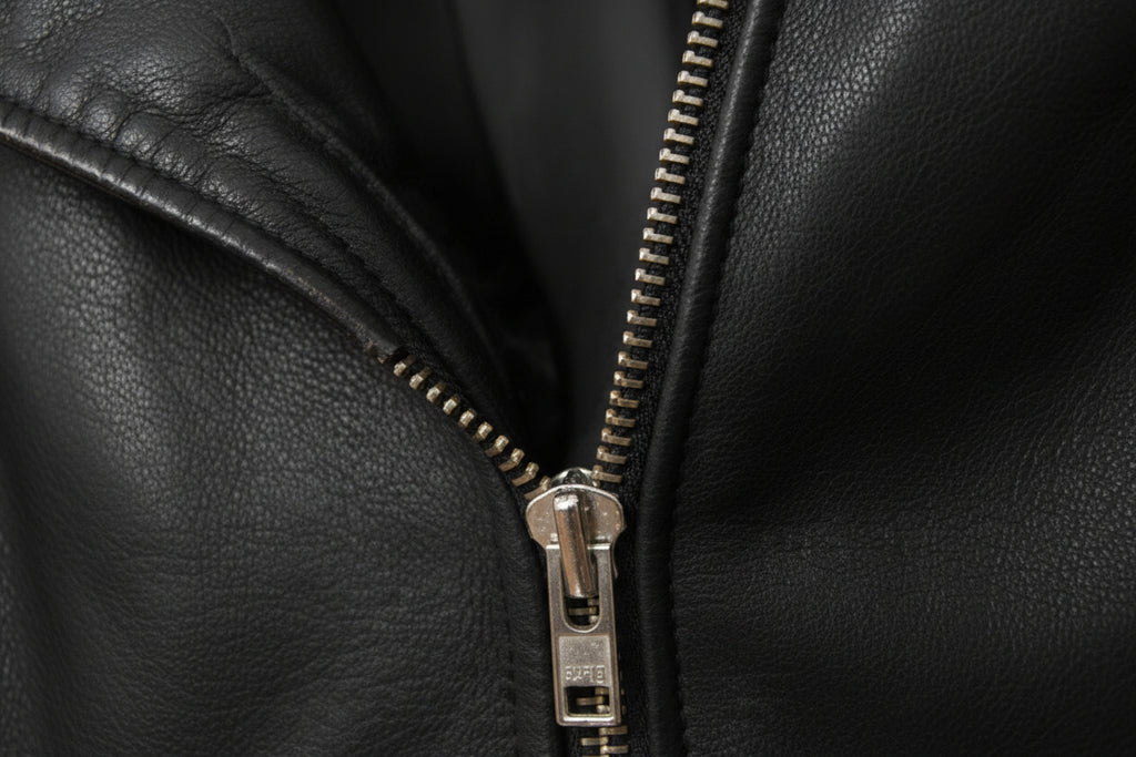 Women’s Black Lambskin Leather Biker Jacket | Slim Fit - ZOQ Leather