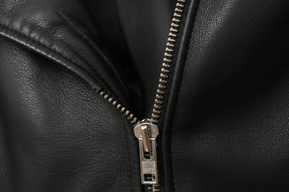 Women’s Black Lambskin Leather Biker Jacket | Slim Fit - ZOQ Leather