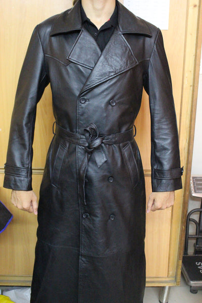 Women's Black Trench Coat - Classic and Sophisticated Outerwear for Fall and Winter - ZOQ Leather